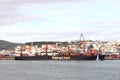 Container Ship, Sounion Trader, Docked in Lisbon