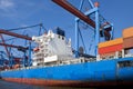 Container shipment Royalty Free Stock Photo