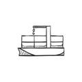 Sketch icon - Container shipping