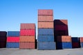 Container stack For importing and exporting goods