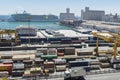 Container Terminal in Barcelona