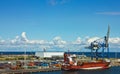 Container terminal in Copenhagen