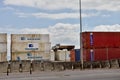 Container terminal in the Port of Lisbon