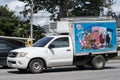 Container truck of Nestle Ice Cream