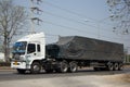 Container truck of SMK Logistics Transportation company.