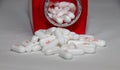 Capsules of Tylenol Pain Killer Royalty Free Stock Photo