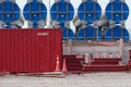 Containers in cargo