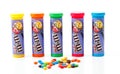 Containers of M&M Minis