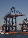 Containerterminal Royalty Free Stock Photo