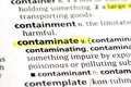 Contaminate