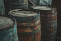 Contaminated Barrel Spill: Environmental Threat.