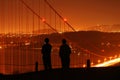 People watching over San Francisco