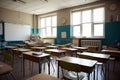 Contemplating an Empty Classroom. Generative AI