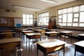 Contemplating an Empty Classroom. Generative AI