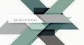 Modern Geometric Abstract Background with Overlapping Shapes Royalty Free Stock Photo