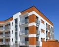 Contemporary apartment building Royalty Free Stock Photo