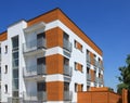 Contemporary apartment building Royalty Free Stock Photo