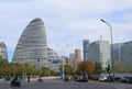 Contemporary architecture cityscape Beijing China