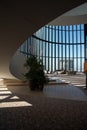 Modern hotel architecture. Lobby staircase Royalty Free Stock Photo