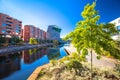 Contemporary architecture of Oslo waterfront view Royalty Free Stock Photo