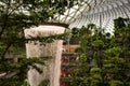 The Jewel, Changi Singapore Airport - Glass and steel roof, tropical garden