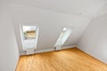 Contemporary attic flat Royalty Free Stock Photo