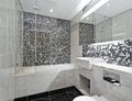 Contemporary bathroom Royalty Free Stock Photo