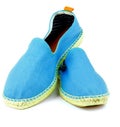 Contemporary Blue Espadrilles