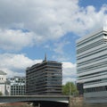 Contemporary buildings in the HafenCity Hamburg - Germany - Europa