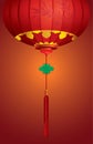 Contemporary Chinese lantern background design