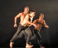 Contemporary Dance Theatre at the scene Royalty Free Stock Photo