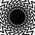 Contemporary dynamic zigzag lines background design Royalty Free Stock Photo