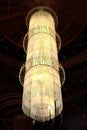 Contemporary glass chandelier Royalty Free Stock Photo