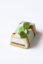 Contemporary Green Tea Mousse Cake