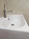 Contemporary hand wash basin Royalty Free Stock Photo
