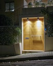 Contemporary house entrance, Athens Greece Royalty Free Stock Photo