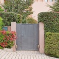 Contemporary house entrance, Athens northern suburbs Royalty Free Stock Photo