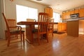 Contemporary kitchen in oak