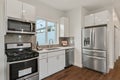 Contemporary l-shaped mother-in-law kitchen