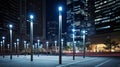 contemporary light poles