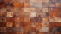 Contemporary Metallurgy: Terracotta Wall Tiles With Bronze Patina