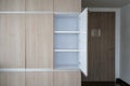 Contemporary modern fully fitted wooden storage cabinet