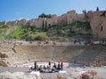 Roman theatre of MÃÂ¡laga. AndalucÃÂ­a, Spain.