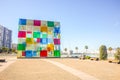 Contemporary museum Pompidou centre in Malaga, Andalusia, Spain. Royalty Free Stock Photo