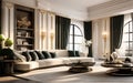 Contemporary Opulence: High-End Room Interior in Elite Class for the Modern Age