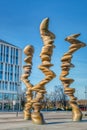 Modern and contemporary art: ornamental sculpture called Point of View by Tony Cragg