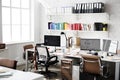 Contemporary Room Workplace Office Supplies Concept Royalty Free Stock Photo