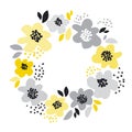 Contemporary spring floral design
