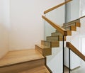 Contemporary stair case Royalty Free Stock Photo