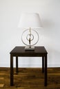 contemporary table lamp Royalty Free Stock Photo